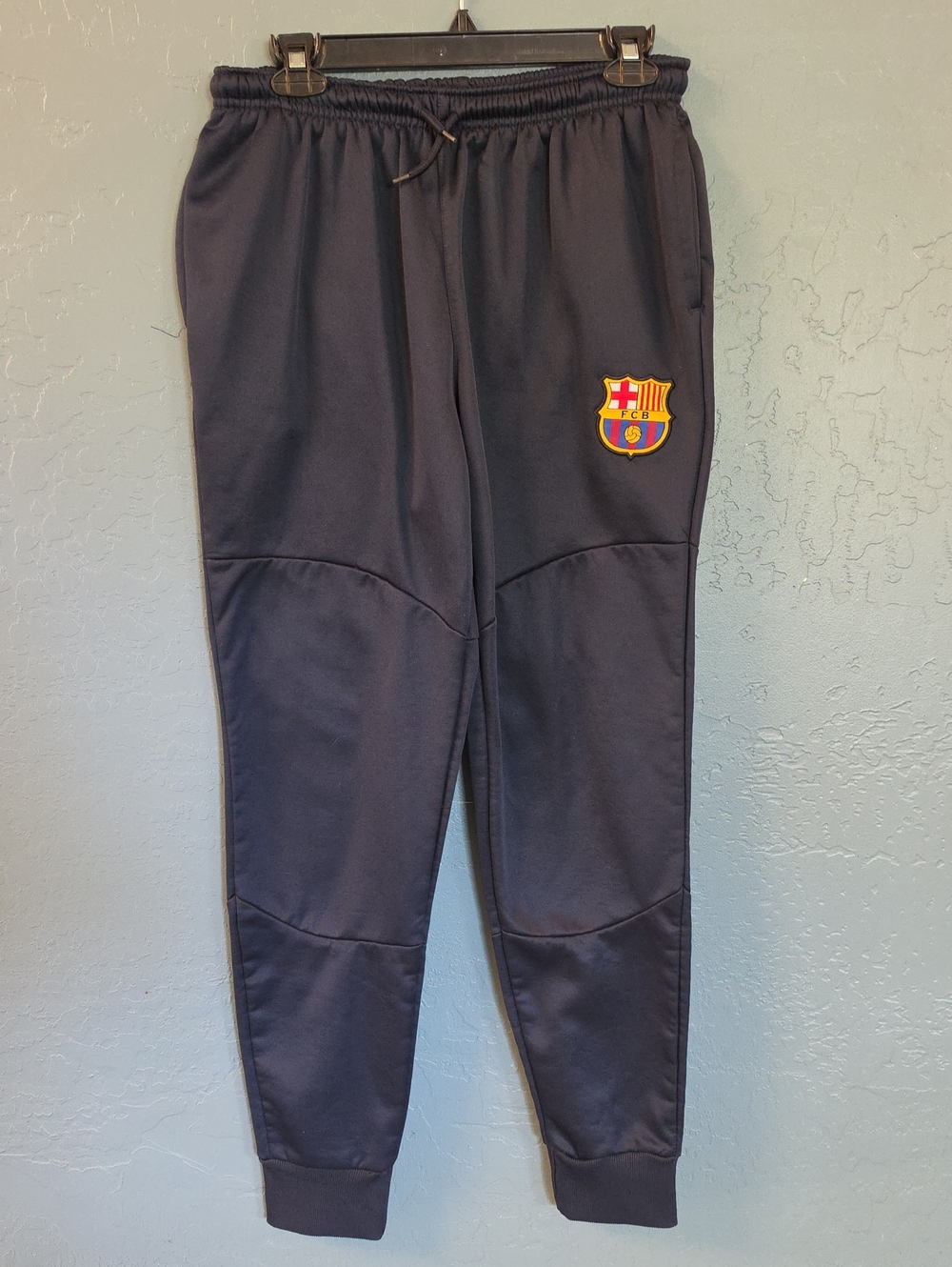 FC Barcelona Men's Navy Jogger Sweatpants